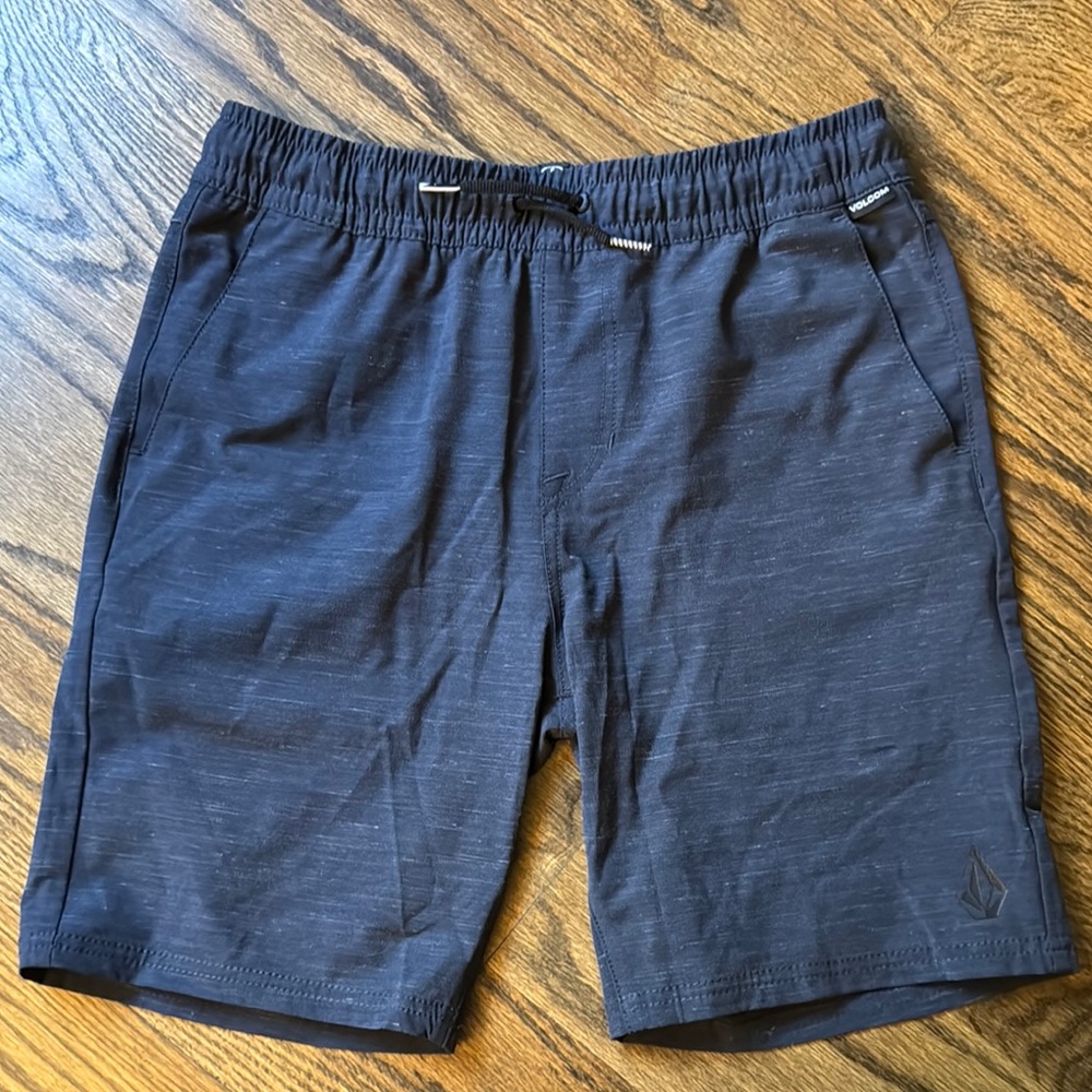 Volcom Youth Blue Casual Shorts Large/12Y